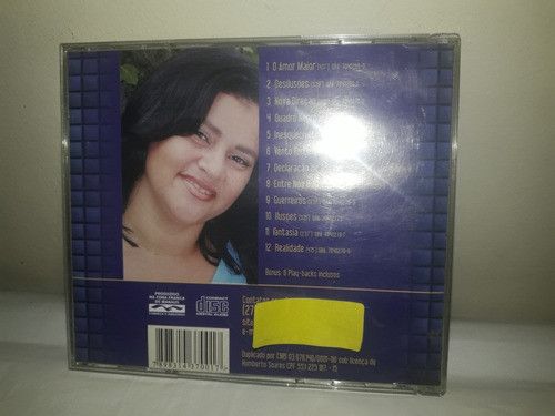 Cd Cris Soares  Inesquecível Incl.play Back 1