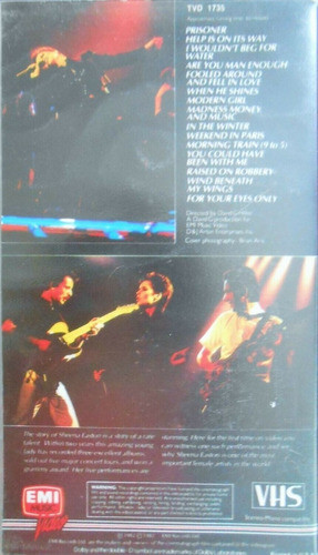 Sheena Easton At The Hollywood Palace Video Vhs Pvl 1