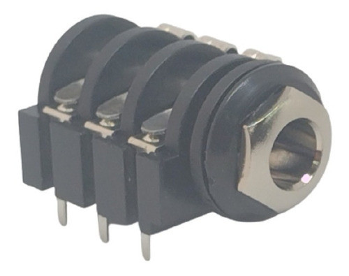Jack Audio Stereo 6 Pines Hembra - D.i: 6mm - Pines De 4mm 0