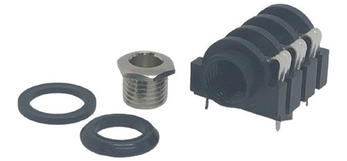 Jack Audio Stereo 6 Pines Hembra - D.i: 6mm - Pines De 4mm 1