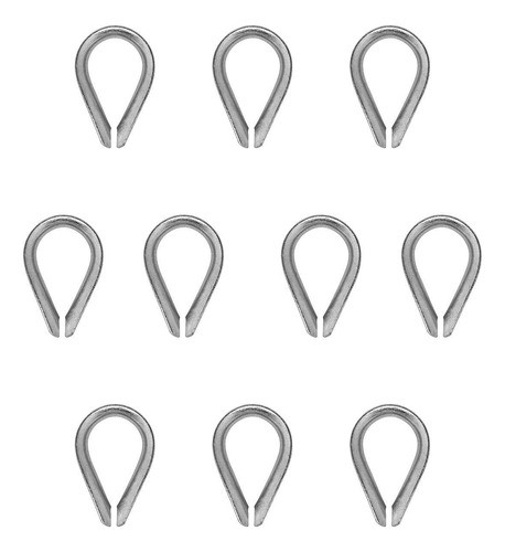 Sapatilha Cabo De Aço 1/2'' 8,0006 Com 10 Unidades - Nord 0