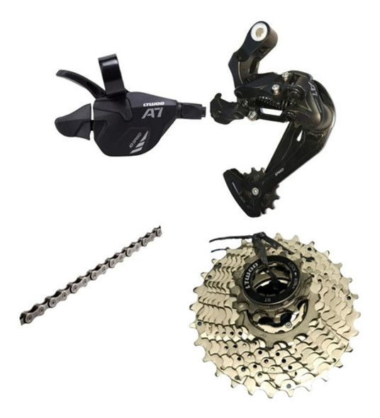 Transmision Ltwoo 10v Rural Bike-piñon Shifter Cambio Cadena 0