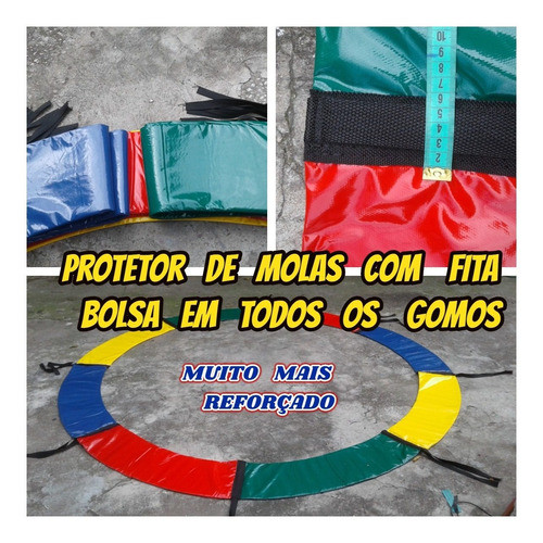 Protetor+rede P/cama 2.44mts+1 Isot+8 Pé Br+1 Bs+1 Pt+brinde 0
