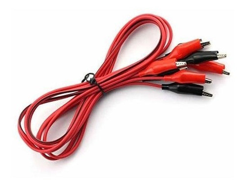 Arruinar 2 Pares De Clips De Cocodrilo De 33 Pies Con Doble 0