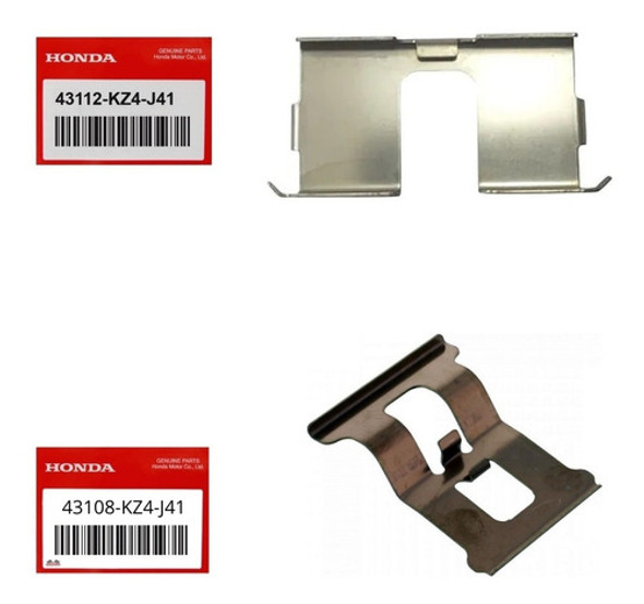 Mola + Suporte Pastilha Freio Crf 250 450 Original Honda 0 Mola + Suporte Pastilha Freio Crf 250 450 Original Honda 0