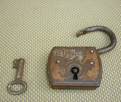Candado Polly Con Llave  -  Chico 1