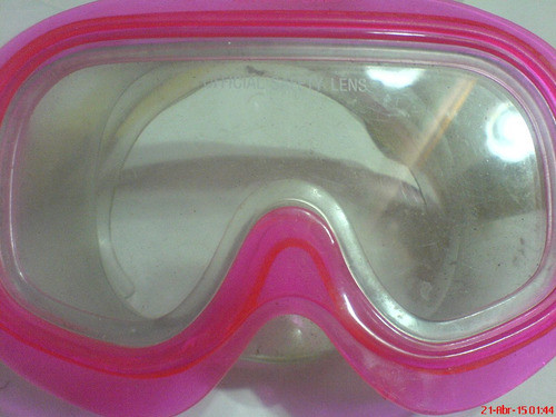 Escafandra-antiparras-( Official Safety Lens )antigua-niñas- 0