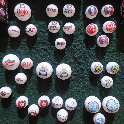 Canicas De Colección Oficial Fútbol Argentina 90 Lote X 5 1