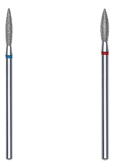 Broca Diamantada Chama Azul 1,6mm + Chama Vermelha 2,1mm 0