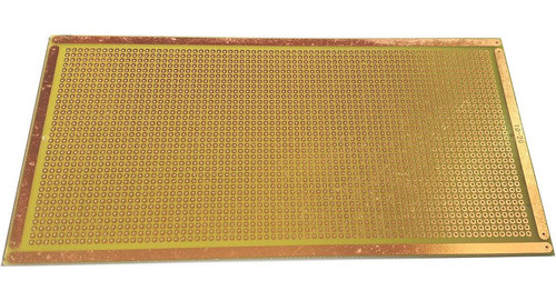 Placa 10x20 Universal Perfurada Ilhada P/ Pci Pcb Led Pic Ci 1