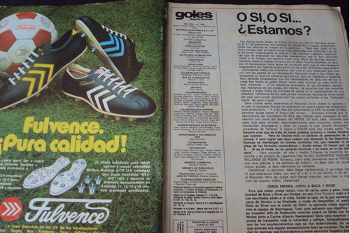 Revista Goles # 1389 - Tapa Conflicto En River 1