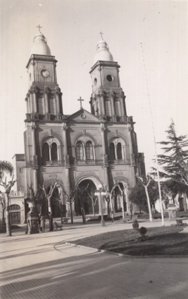 Catedral De Florida En El Año 1950 Uruguay - Lámina 45x30 Cm 1
