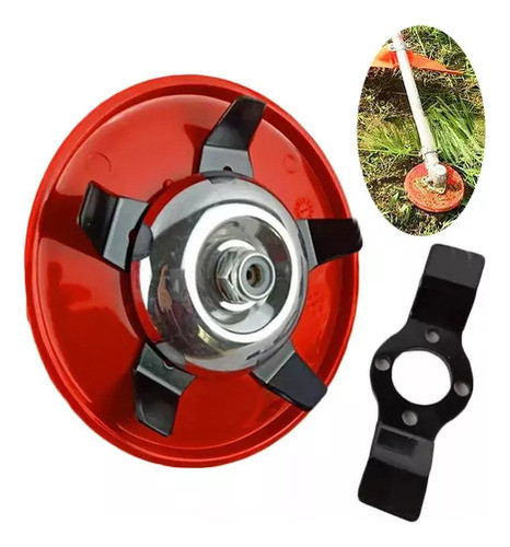 A Disco Enxada Giratoria Com Duas Laminas Para Roçadeira 0