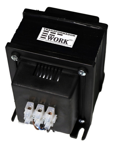 Transformador 220 Vca 12 Vca  50 W  Work  C/ Tapas Y Bornera 0