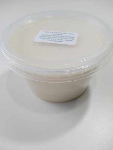 Sebo De Carneiro Natural 100% Puro Potão 250 Gramas 1