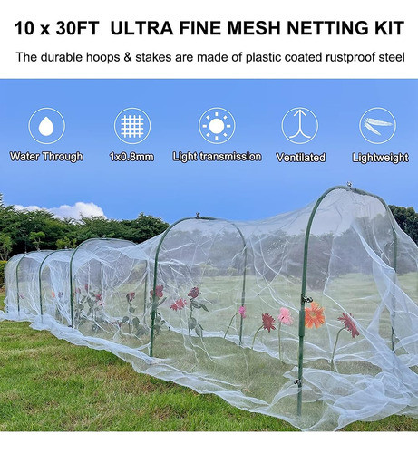 ~? Kit De Malla De Jardín Uygalaxy, Malla Ultrafina De Cubie 1