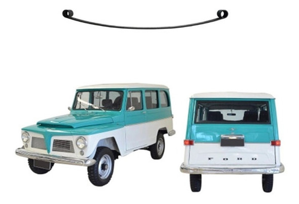 Mola Folha Mestra Dianteira Rural Willys 65/71 Marchetti 0