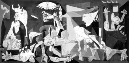 Pablo Picasso - Guernica - Lámina 45 X 30 Cm. 0