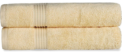 Superior Juego De Toallas De Baño De Algodón Egipcio De 2 Pi 0