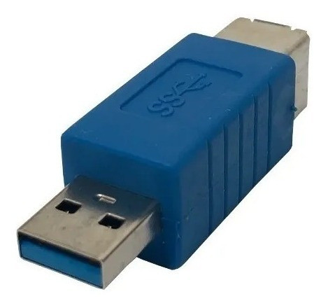 Adaptador Conector Usb-b X Usb Para Impressora E Pc 1
