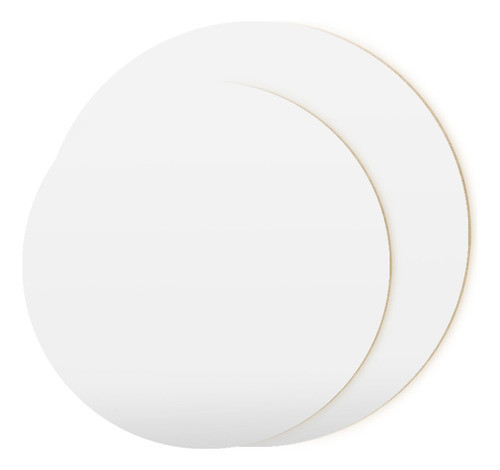 Cake Board Em Mdf Branco Confeitaria 10-25cm 10-30cm Liso 0