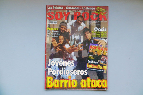 Jóvenes Pordioseros Revista Soy Rock Número 14 Año 2005 0