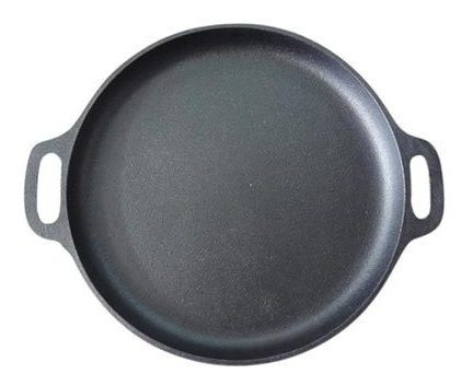 Plancha Redonda Con Asas Diámetro 35cm. 1