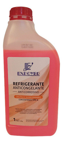 Liquido Refrigerante Organico T/orig Rojo 1l X12 U. 0