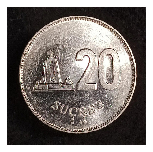 Ecuador 20 Sucres 1988 Excelente Km 94.1 0