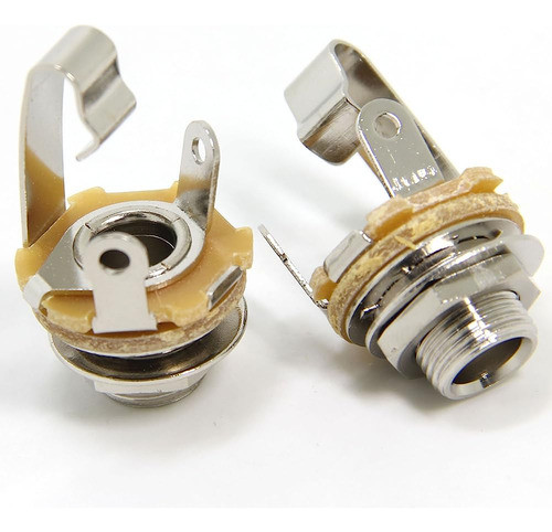 ~? Ancable 2-pack 1/4 Pulgadas De Entrada De Guitarra Femeni 0