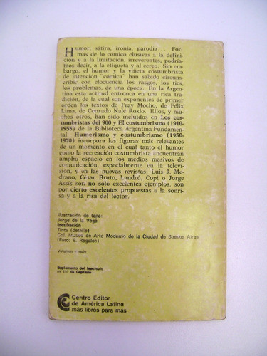 Cesar Bruto Landru Copi Humorismo Costumbrismo 1950-70 Boedo 1