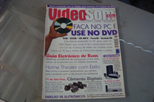 Revista Video Som 58 2003 / Pc Use Dvd Home Theater Camera 0