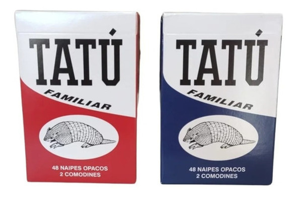 Pack De 2 Mazos Baraja Cartas Españolas Tatú 1
