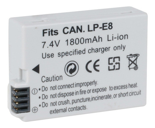Bateria Canon Lp-e8 Best Battery 1