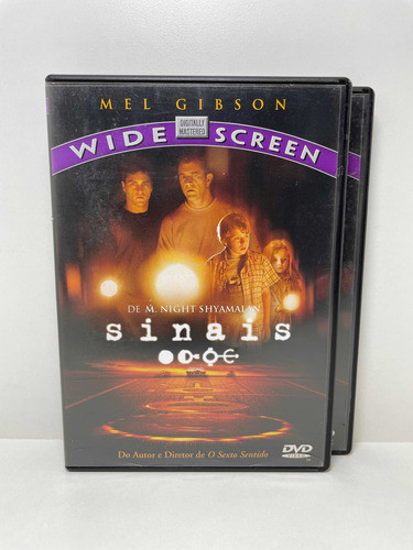 Dvd Sinais - Mel Gibson - Original 0