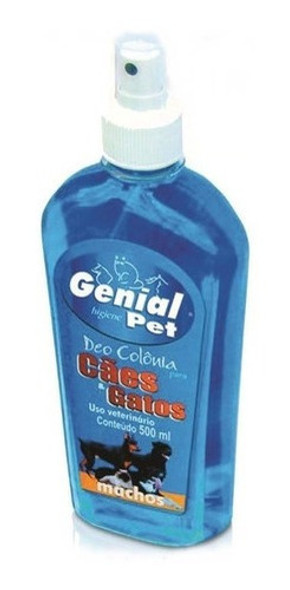 Colônia Para Cão E Gato Genial Pet 500ml Escolha Fragrancia 1