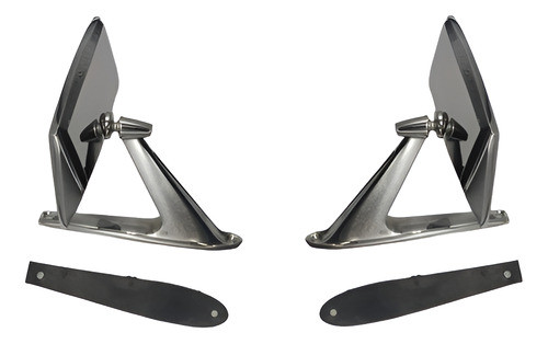 Par De Espejos Ford Falcon Cromado (467) 1
