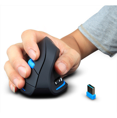 Zelotes F-35a Vertical Gaming Mouse Sem Fio Ajustável 1