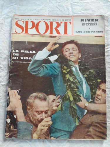 Sport Suplemento El Grafico N° 20 Año 1966 0
