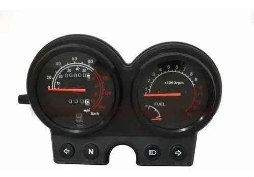 Tablero Zanella Rx 150 Fondo Negro Calidad Igual A Original 0