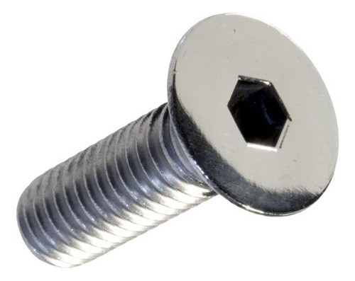Pack 20 Tornillo M5 X15 Mm Inoxidable Allen Cabeza Fresada 1