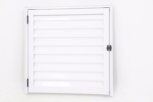 Portinhola Abrigo De Alumínio Branco 0