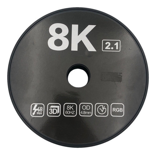 Cabo Hdmi 2.1 60hz Fibra Ótica 10 Metros 8k Ultra Hd 1