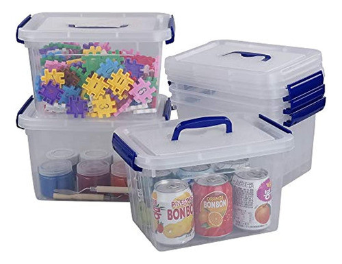 Pekky Caja De Organizador De Almacenamiento De Plástico Con 0