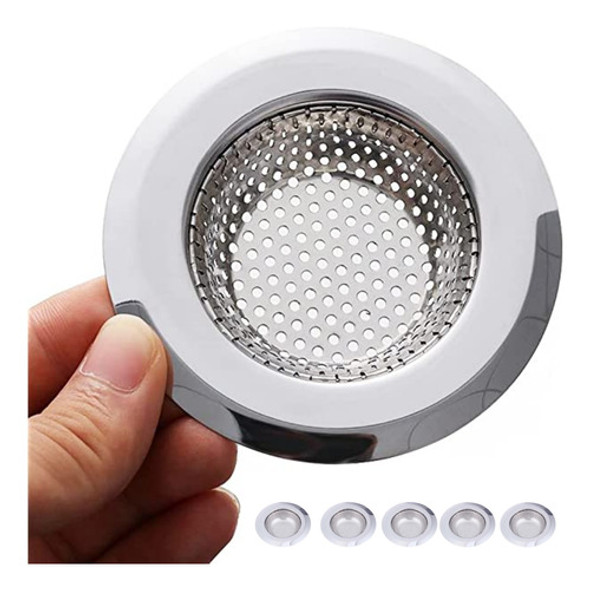 6 Ralinho Ralo Pia Cozinha Tanques Borda Inox Peneira 7cm 0 6 Ralinho Ralo Pia Cozinha Tanques Borda Inox Peneira 7cm 0