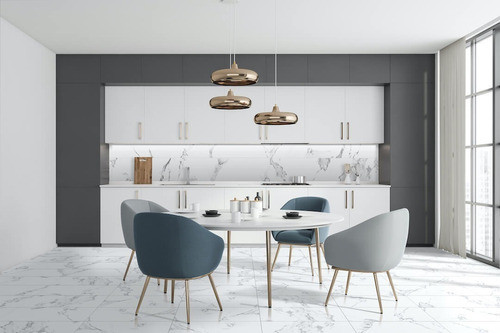 Porcelanato Ilva Marble Home Statuario 45x90 1