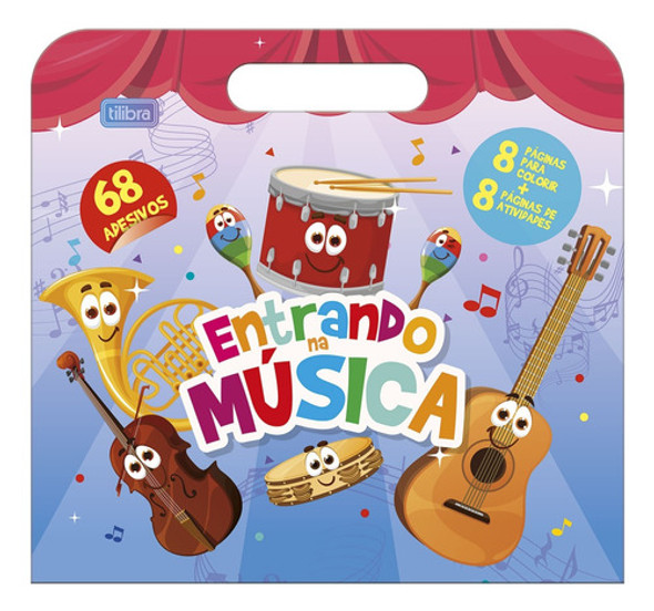 Livro Atividades E Colorir Música Com 68 Adesivos Tilibra 0 Livro Atividades E Colorir Música Com 68 Adesivos Tilibra 0