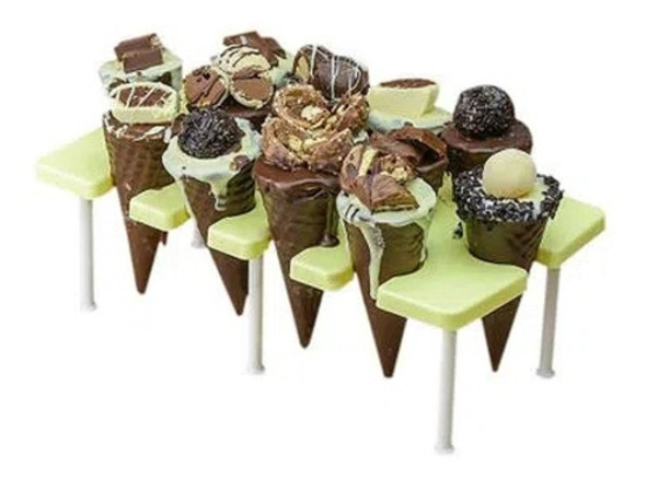 Suporte Com Pega Cone Trufado - Confeitaria - Bluestar 0