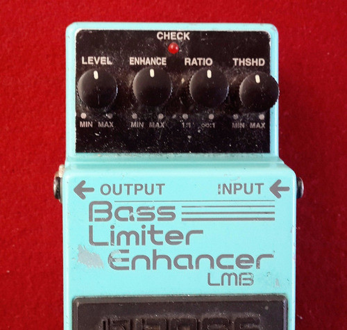 Boss Bass Limiter Enhancer Lmb-3 Excel Canje 0
