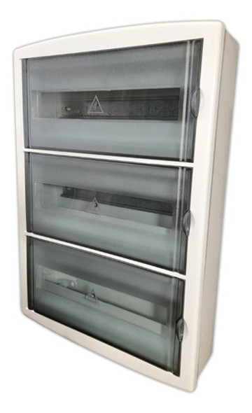 Tablero Caja Para Térmicas Exterior 48 Módulos Emanal Ip40 0